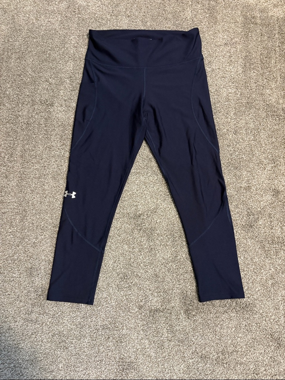 Under Armour Navy High-Rise Workout Leggings